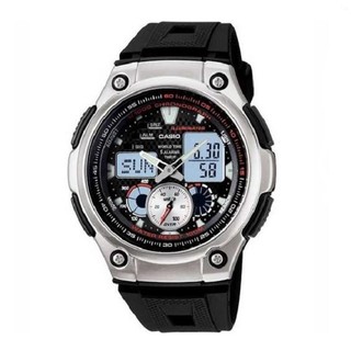 Casio Standard นาฬิกาข้อมือสปอร์ตสายเรซิ่น รุ่น AQ-190W-1A