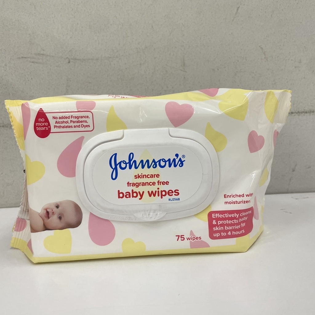 johnsons-skincare-fragrance-free-baby-wipes-จอห์นสัน-สกินแคร์-เบบี้-ไวพ์-สูตรไม่มีน้ำหอม-75-แผ่น