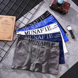ภาพขนาดย่อของภาพหน้าปกสินค้าLL mimibra boxerชาย กางเกงในชาย กางเกงในบ๊อกเซอร์ Munafie Boxerman จากร้าน mimibra บน Shopee