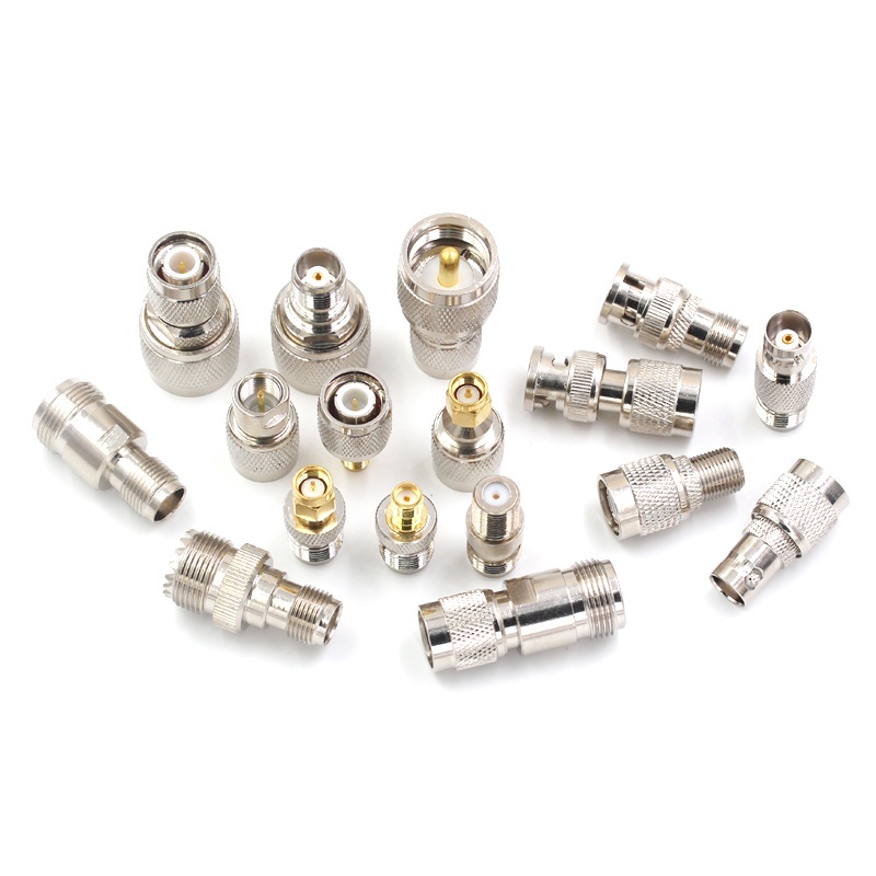อะแดปเตอร์เชื่อมต่อ RF Coaxial TNC เป็น SMA UHF (SL16/M) F นิ้ว N FME ...