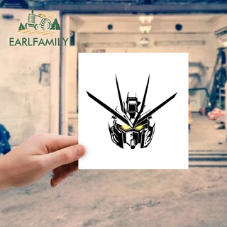 EARLFAMILY สติกเกอร์ ลาย GUNDAM สำหรับติดรถยนต์ ขนาด 13*9.8 ซม.