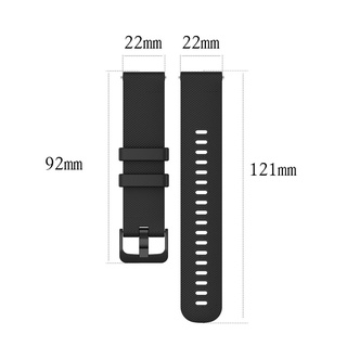 ภาพขนาดย่อของภาพหน้าปกสินค้าสายนาฬิกาข้อมือซิลิโคน 22 มม. แบบเปลี่ยน สําหรับ Xiaomi Mi Watch Global Version จากร้าน jianchuang01.th บน Shopee ภาพที่ 6