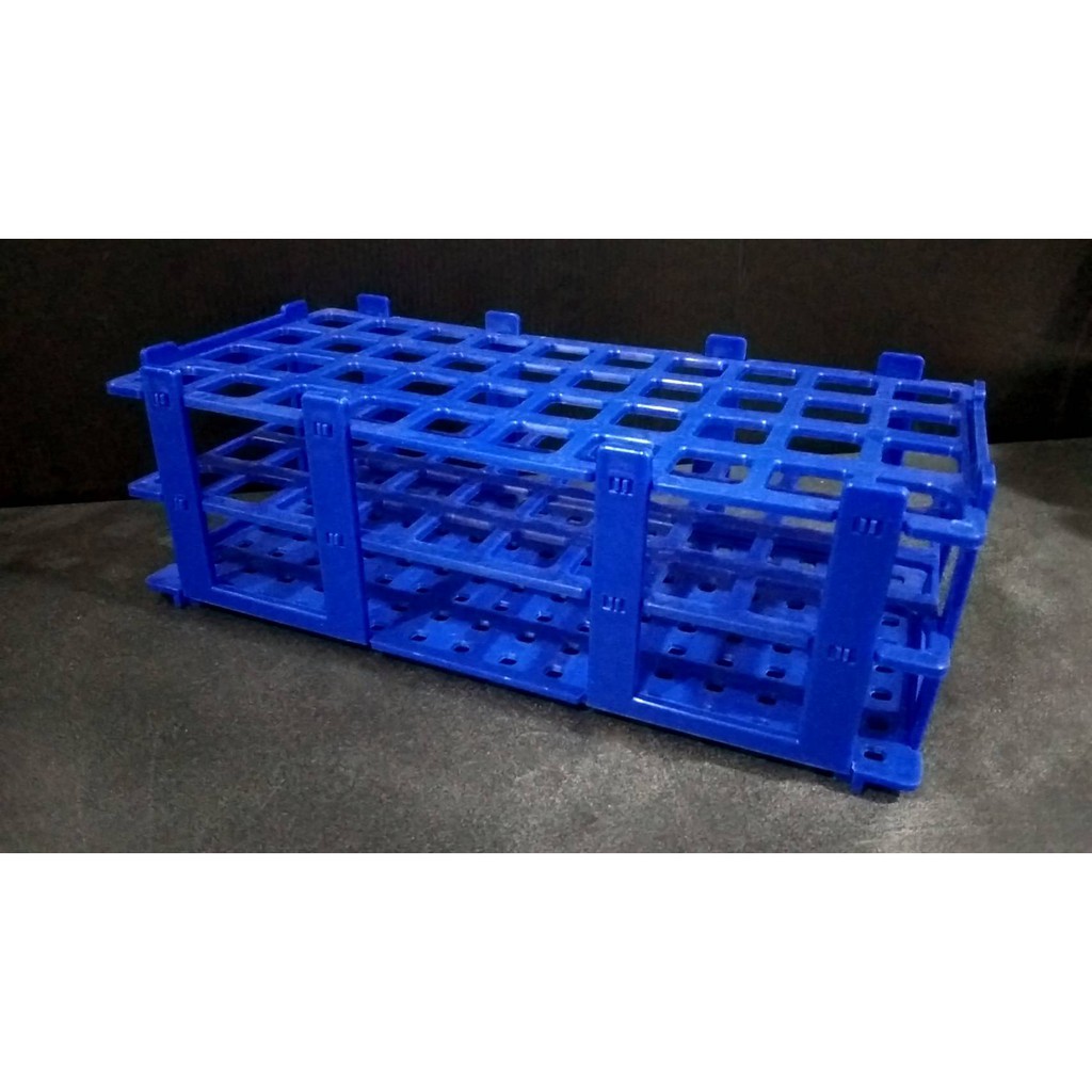 Plastic Test Tube Rack พลาสติก ตะแกรงใส่หลอดทดลอง | Shopee Thailand