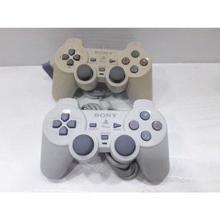 ภาพขนาดย่อของภาพหน้าปกสินค้าจอย PS1  PSOne Sony PlayStation 1 Controller สีเทา สีพิเศษ แบบธรรมดา และอนาล็อก ของแท้จากญี่ปุ่น Play Station จากร้าน japan.gameshop.rareitems บน Shopee