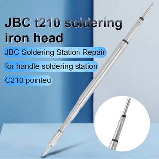 ภาพขนาดย่อของสินค้าหัวแร้งบัดกรีเหล็ก Jbc T210 T210 Solder -C210