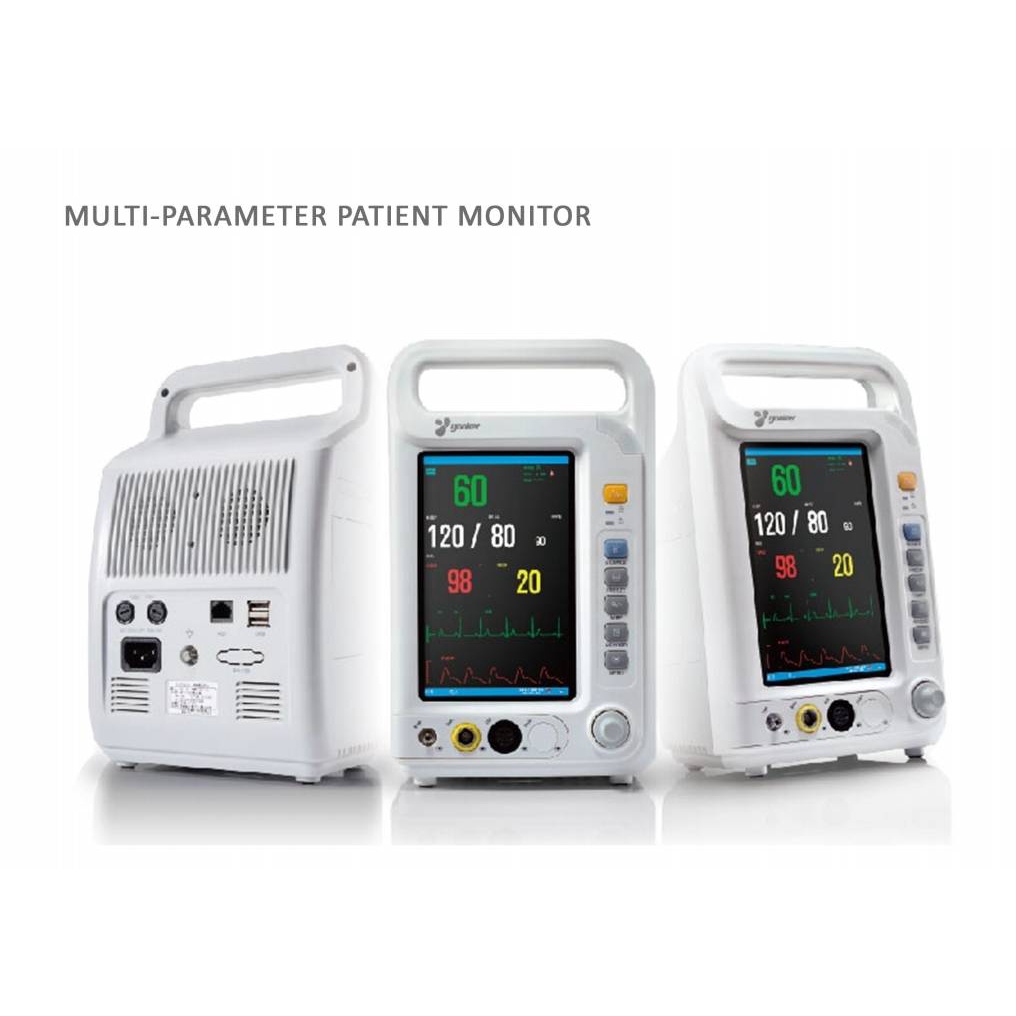 เครื่องเฝ้าวัดและติดตามสัญญาณชีพ-patient-monitor-ecg-nibp-spo2-pr-เครื่องวัดคลื่นหัวใจไฟฟ้า-ekg