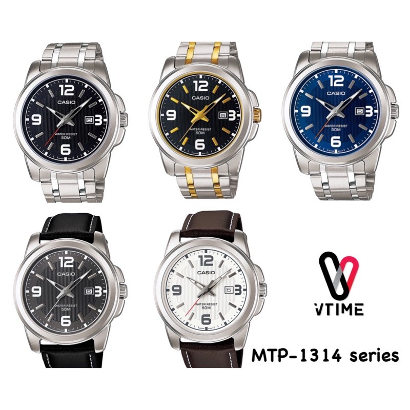 CASIO MTP-1314D-1A/2A// MTP-1314SG-1B//MTP-1314L-7A/8A | Shopee Thailand