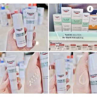 Eucerin Pro Acne Solution A.I. MATT Fluid / A.I. Clearing Treatment 40 ml. / Cleansing Foam 150 g.