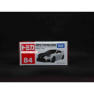 TOMICA MODEL NO.84  LEXUS RC F Performance Package