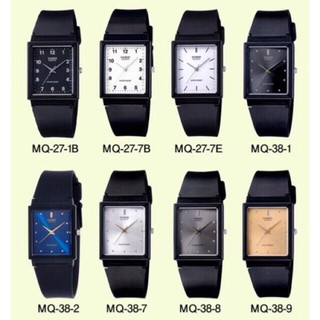 สินค้า แท้ 100% Casio Standard นาฬิกาข้อมือ รุ่น MQ-38 MQ-27 พร้มใบประกัน 2 ปี
