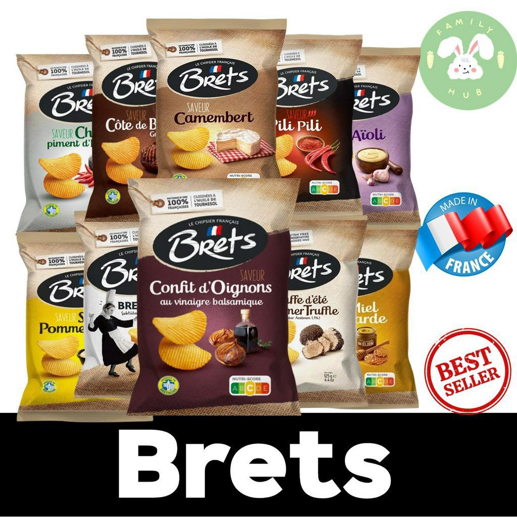 Brets Saveur Miel Moutarde 125g.