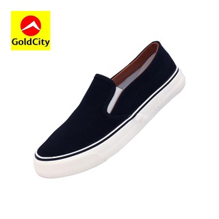 ภาพหน้าปกสินค้ารองเท้าสลิปออน Gold City รหัส NS011 สีดำ ซึ่งคุณอาจชอบราคาและรีวิวของสินค้านี้