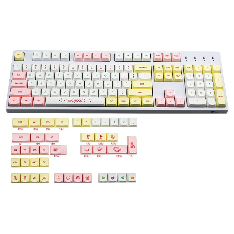 ch-ready-stock-146-keys-xda-profile-pbt-macaron-keycaps-dye-sublimation-2-25u-2u-1-5u-gh60-gk61