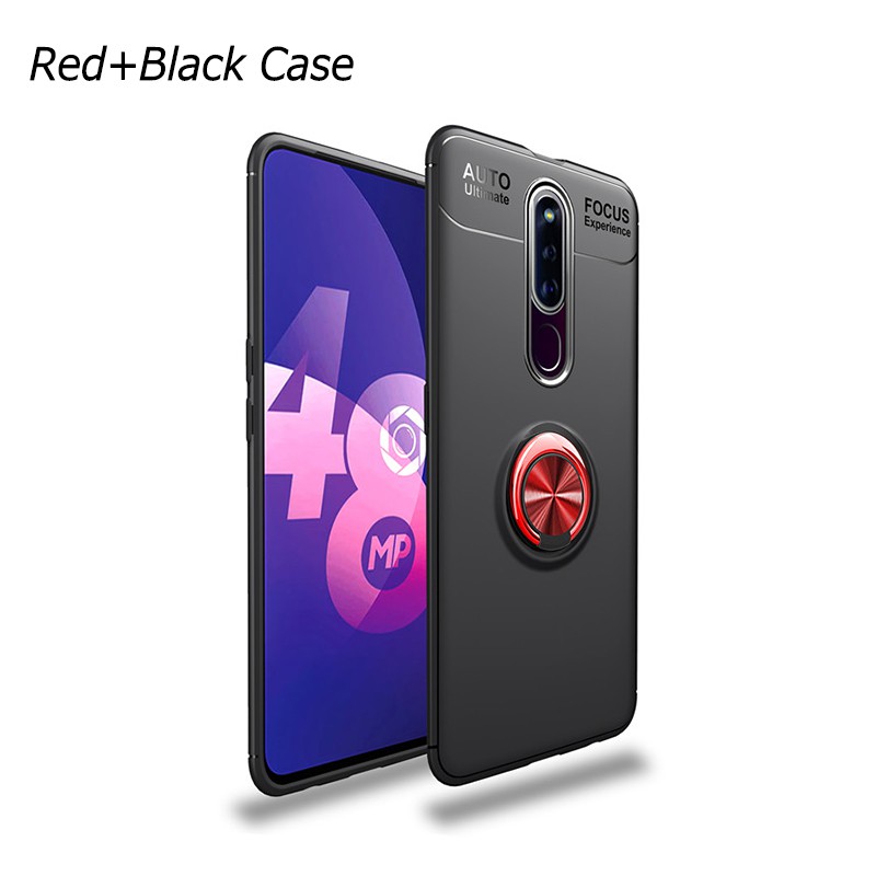 car-phone-case-oppo-f11-pro-case-soft-tpu-black-business-shockproof-ring-cover-case