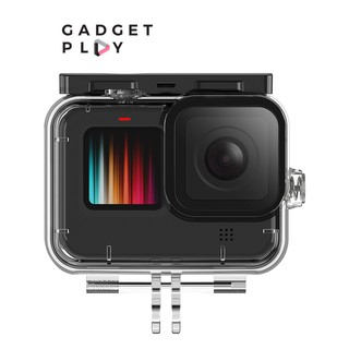 ภาพขนาดย่อของภาพหน้าปกสินค้าTELESIN GoPro 9/10 พร้อม Filter สี 3 สี เคสกันน้ำ Gopro Hero 9/10 black Housing waterproof กรอบกันน้ำ จากร้าน gadgetplay บน Shopee