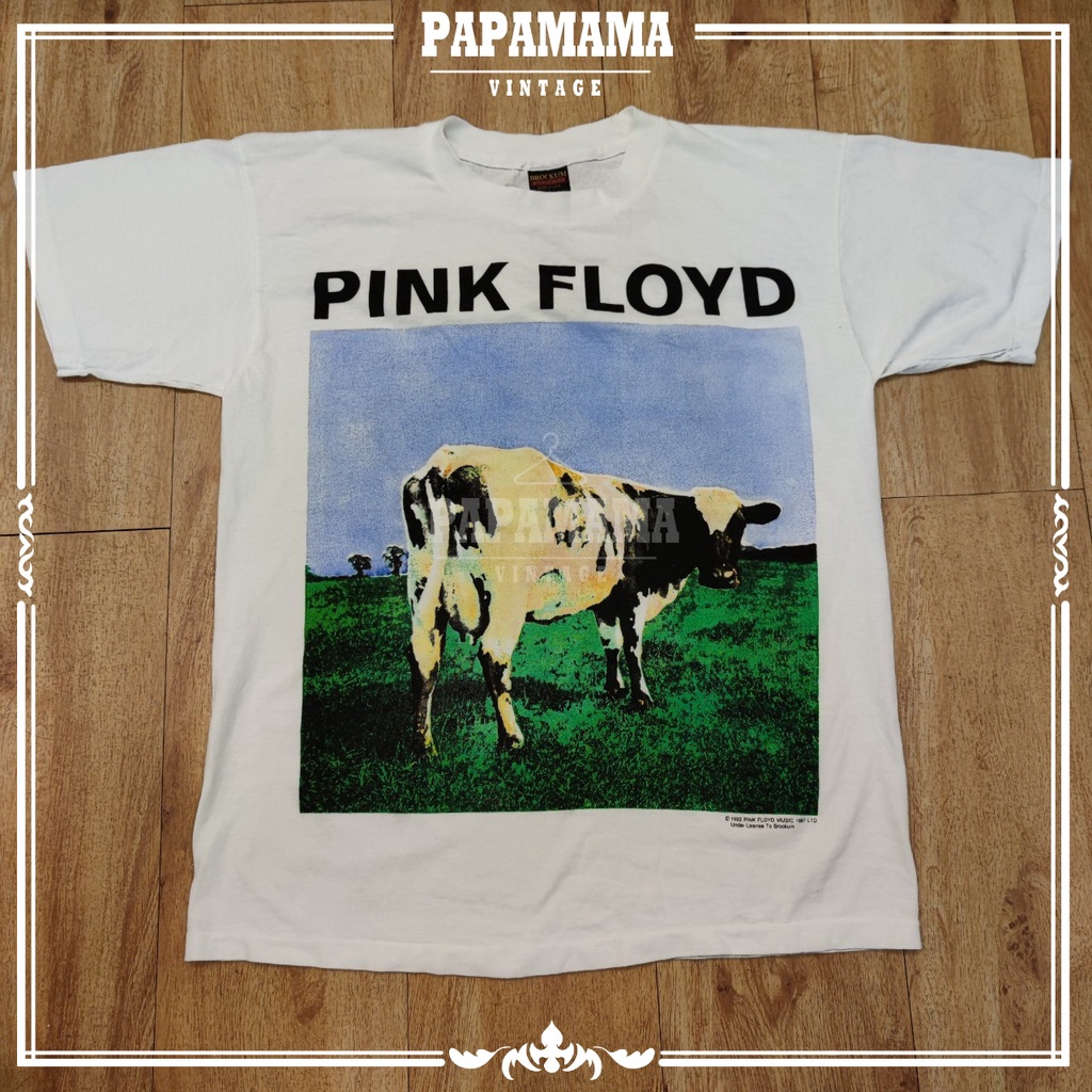 pink-floyd-atom-heart-mother-1992-เสื้อวง-เสื้อร๊อค-เสื้อทัวร์-เสื้อวินเทจ-papamama-vintage