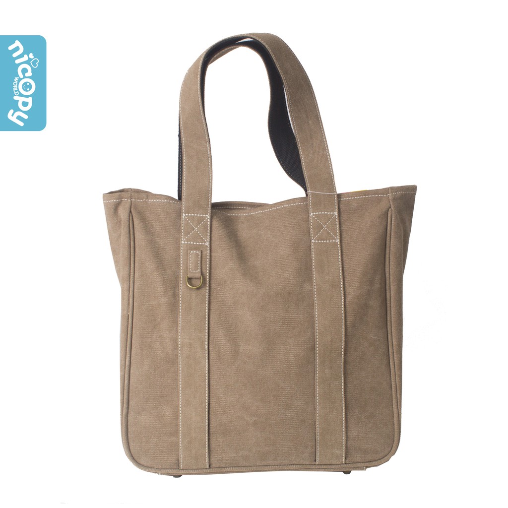 NICOPY กระเป๋าผ้าแคนวาส canvas bag | Shopee Thailand