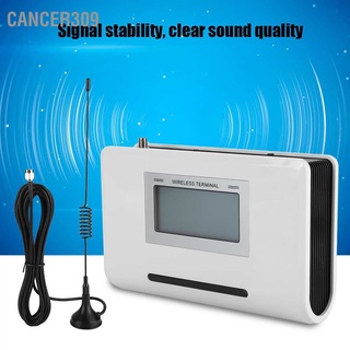 Cancer309 Gsm โทรศัพท์ไร้สาย พร้อมตัวเชื่อมต่อ Lcd 100‐240V