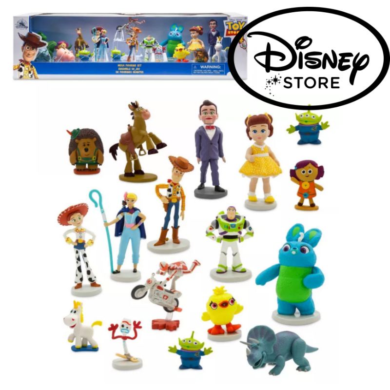 ลิขสิทธิ์-แท้-จาก-ดิสนี่ย์-อเมริกา-disney-toy-story-mega-figurine-set-disney-store