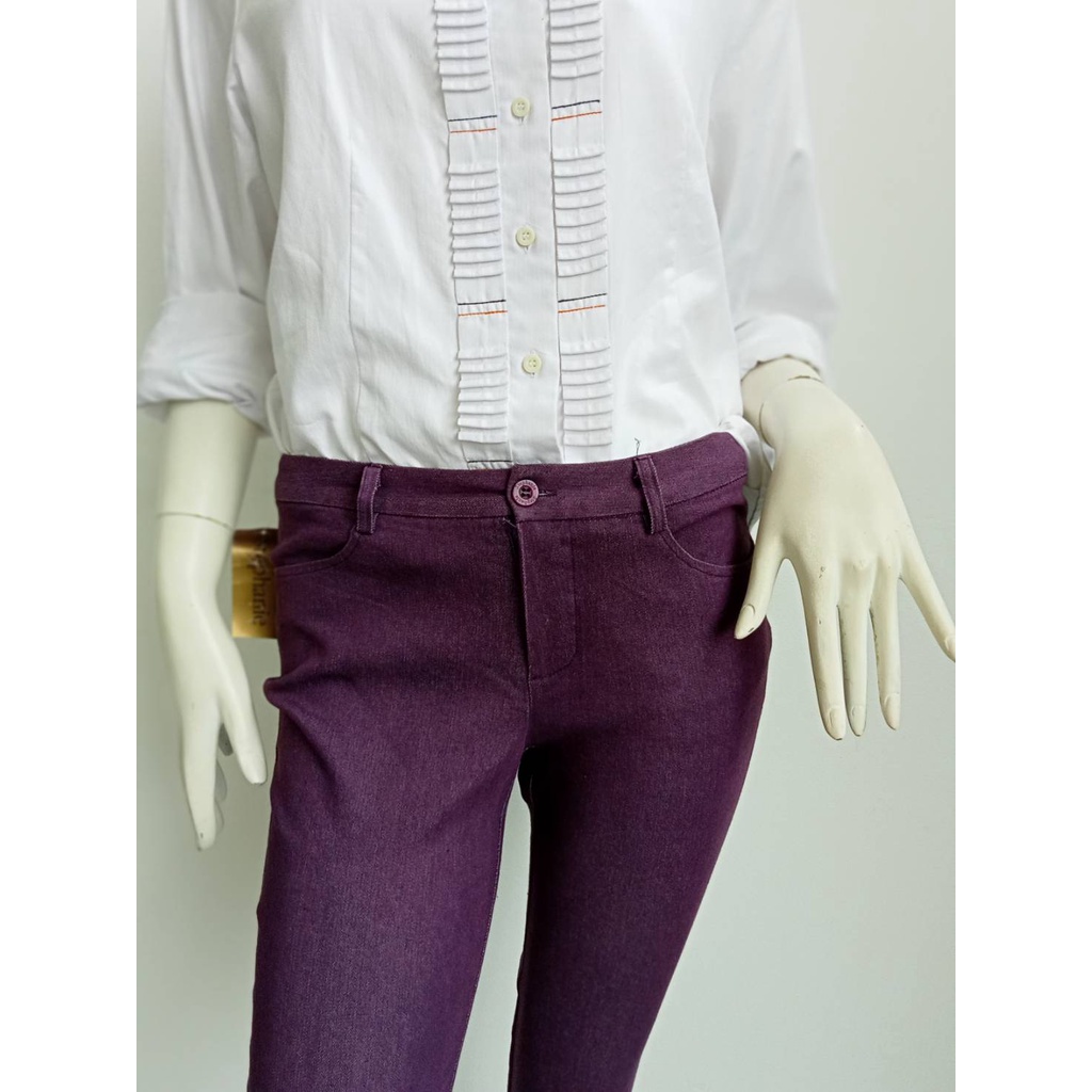 stephanie-pants-กางเกงขายาวสีม่วง-owp65vi