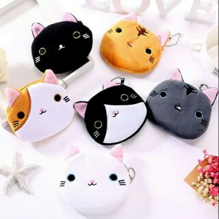 กระเป๋าใส่เหรียญทาสแมว😸 พร้อมส่ง