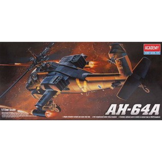 โมเดลเครื่องบินประกอบ Academy Model 1/72 AC12488 (2138) AH-64A APACHE