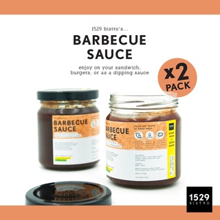 Honey Barbecue Sauce by 1529Bistro [Duo Pack]- ซอสฮันนี่บาร์บีคิว โดย 1529บิสโทร [แพ็คคู่]