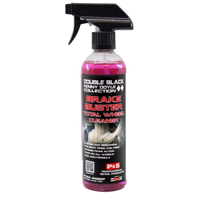 P S Double Black Brake Buster Non Acid Total Wheel Cleaner 128oz main image 0