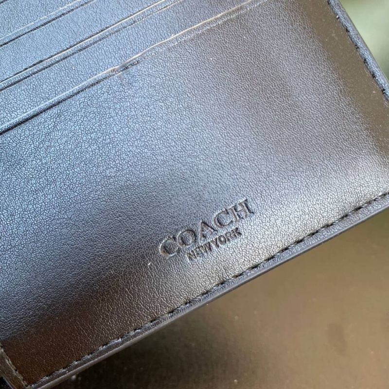 กระเป๋าสตางค์-coach-75371-compact-id-wallet-แท้-ส่งฟรี