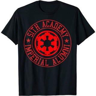 เสื้อยืดโอเวอร์ไซส์เสื้อยืด พิมพ์ลายกราฟิก Star Wars Sith Academy Imperial Alumni Badge สําหรับผู้ชายS-3XL