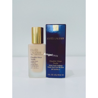 รองพื้น นู๊ด  Estee Lauder Double Wear Nude / SPF 30 / PA++ 30 ml ( Warm Vanilla Nude )