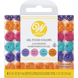 สีเจลวิลตัน / สีผสมอาหาร Wilton / Wilton gel food color set ของแท้ นำเข้าจากอเมริกา