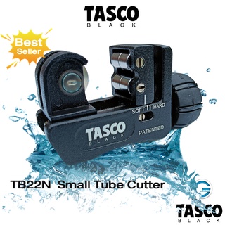 สินค้า Tasco Black คัตเตอร์ตัดท่อ TB22N แบบสปริง Small Tube Cutt คัตเตอร์ตัดท่อทองแดง 1/8\" -5/8\"