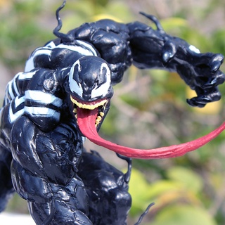 โมเดลฟิกเกอร์ Pvc Marvel Carnage Black Venom Edward Brock Spider-Man ของเล่นสําหรับเด็ก