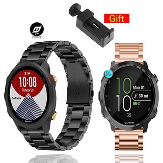 สาย Garmin forerunner245 645 55 645 music สาย strap สายโลหะ Garmin  vivomove 3 4 vivomove sport สายรัด สายรัดข้อมือกีฬา สายรัด Garmin Venu sq Venu 2 Venu plus สายรัด