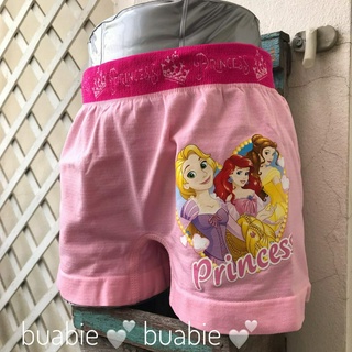 กางเกงในกันโป๊ กางเกงในขาสั้น แบบ Boxer เด็กผู้หญิง 3-10 ขวบ งานลิขสิทธิ์ รวมเจ้าหญิง ดีสนีย์ Disney Princess S-XXL