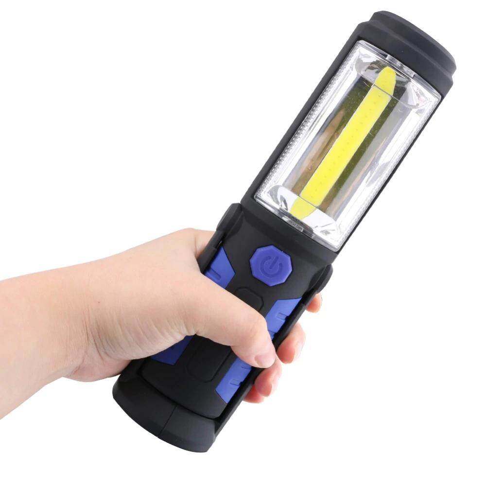 Portable COB Night Light USB Rechargeable Flashlight LED Torch Lantern