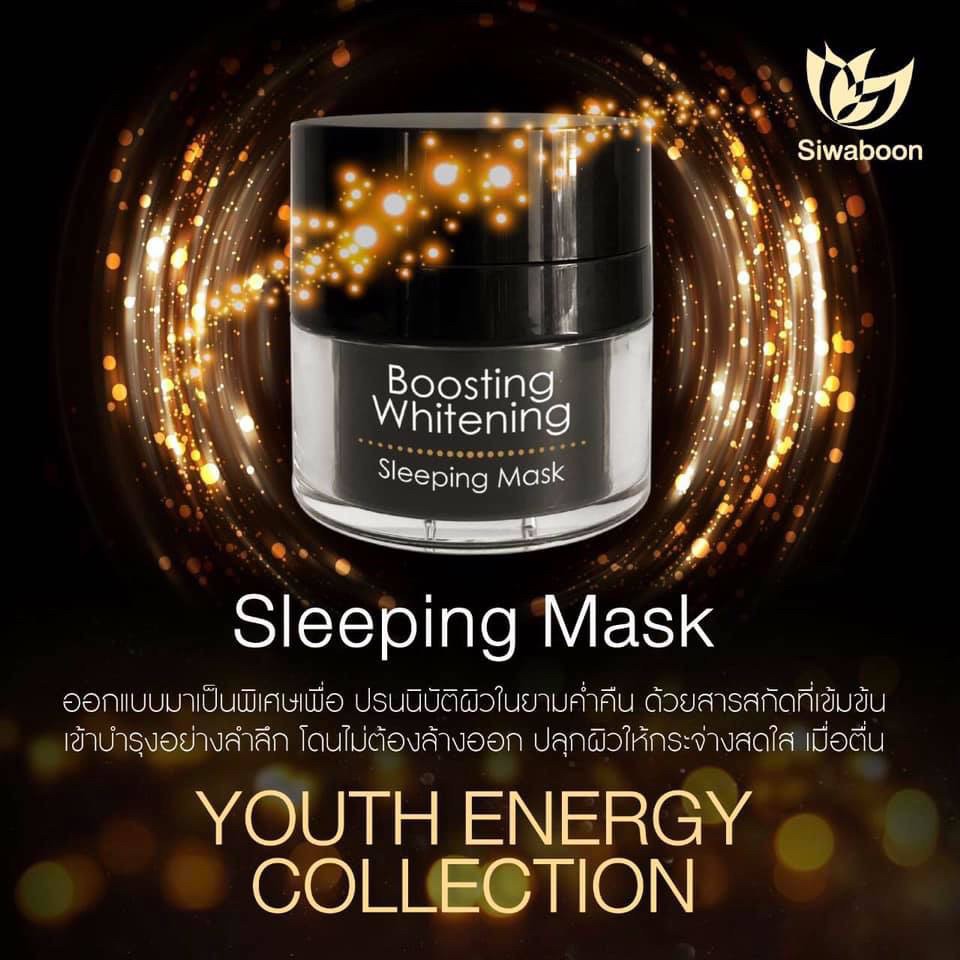 Boosting Whitening Sleeping Mask Shopee Thailand