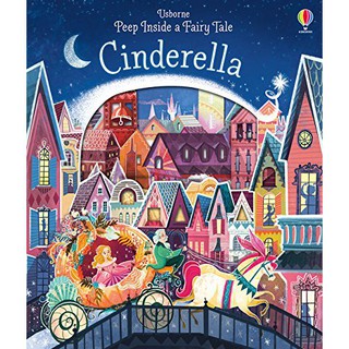 หนังสือนิทานภาษาอังกฤษ Peep inside a Fairy Tale Cinderella (Board book)