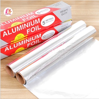 ฟอยล์อะลูมิเนียม กระดาษฟอยล์ ฟอยล์ห่ออาหาร Aluminiumfoil Foil อลูมิเนียมฟอยล์