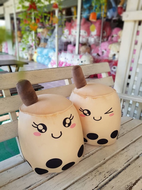 ตุ๊กตาชานมไข่มุก-นุ่มนิ่ม-ราคา-349-รวมส่ง-419-บาท