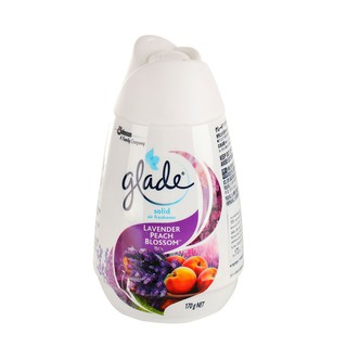 Air freshener GLADE AIR FRESHENER GEL LAVENDER&amp;PEACH BLOSSOM 170G Air freshener desiccant Home use น้ำหอมปรับอากาศ เจลปร