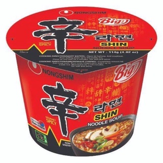 Nongshim big shin cup บิ๊กชินคัพ