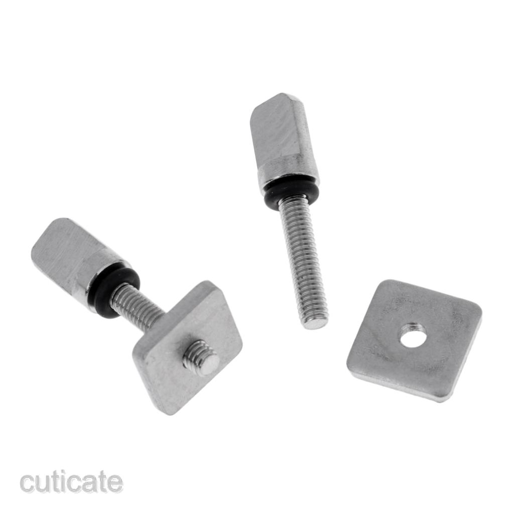 [CUTICATE] 2PCS Fin Screw For Stand Up Paddle Board SUP Skeg Center Box Fins Mounting