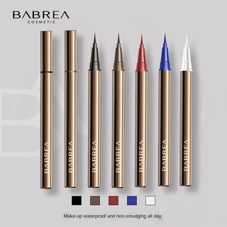 BABREA ปากกาอายไลเนอร์ แบบน้ํา กันน้ํา แห้งเร็ว ติดทนนาน ป้องกันเหงื่อ