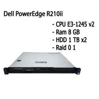Server Dell Poweredge R210Ii Server มีให้เลือกหลายสเปค Dell Server Server  มือสอง Dell มือสอง สำหรับทำ Server | Shopee Thailand