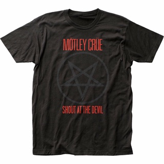 ขายดี!Lint9 [พร้อมส่ง] เสื้อยืดแขนสั้น พิมพ์ลายอัลบั้ม Motley Crue Shout At The Devil พลัสไซซ์ ของขวัญวันเกิด สําหรับผู้