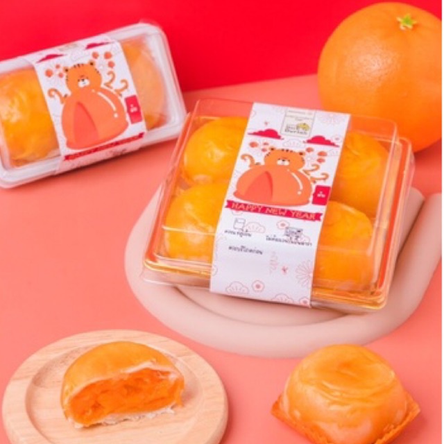 ภาพหน้าปกสินค้าขนมเปี๊ยะลาวาส้มหยุด รสส้มยูซุ รสใหม่ จากMissdurian
