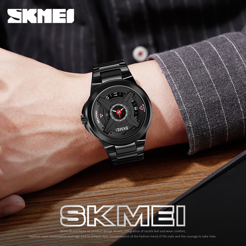 skmei-นาฬิกาข้อมือควอตซ์แฟชั่น-สายแสตนเลส-หรูหรา-สไตล์นักธุรกิจ-สําหรับบุรุษ