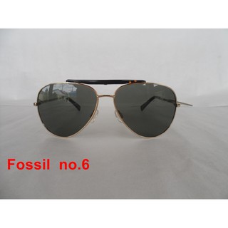 🔥🔥Sale🔥🔥แว่นกันแดด FOSSIL no.6  ทรง Aviator เลนส์ใหญ่  ใหม่แท้ 100%  จากอเมริกา